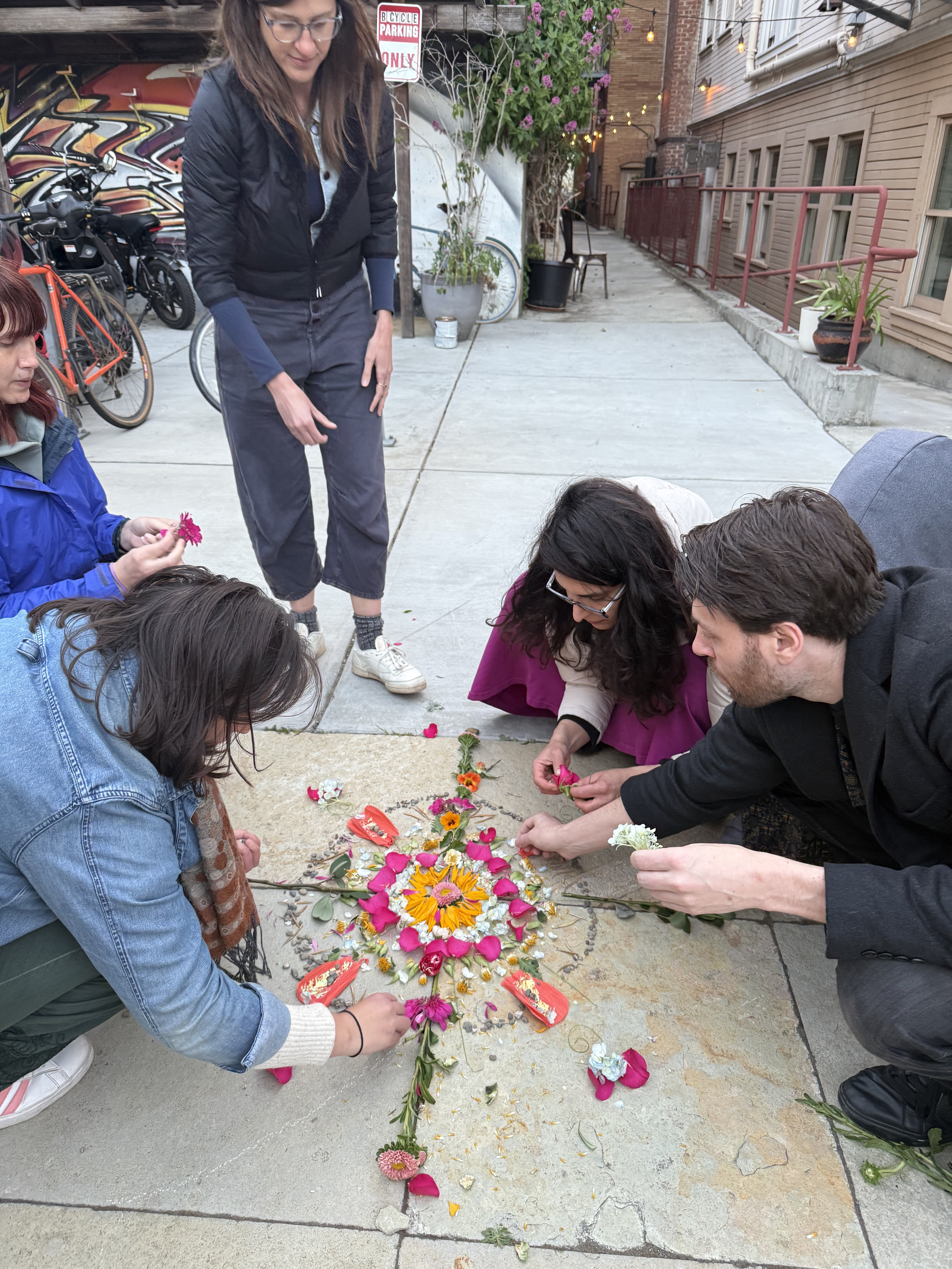 Cozy Circle and Spring Ritual